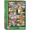 Puzzle Eurographics 1000 piezas Viaje alrededor del mundo 6000-0755