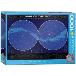 Puzzle Eurographics 1000 piezas Mapa del cielo 6000-1010