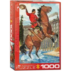 Puzzle Eurographics 1000 piezas Real Policía Montada de Canadá 6000-0791