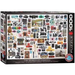Puzzle Eurographics 1000 piezas Un mundo de cámaras 6000-5627