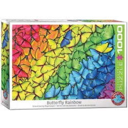 Puzzle Eurographics 1000 piezas Arcoiris de mariposas 6000-5603