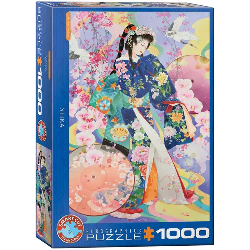 Puzzle Eurographics 1000 piezas Geisha Seika 6000-0983