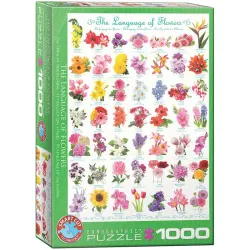 Puzzle Eurographics 1000 piezas El lenguaje de las flores 6000-0579