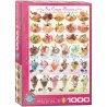 Puzzle Eurographics 1000 piezas Sabores de helado 6000-0590
