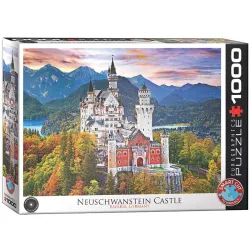 Puzzle Eurographics 1000 piezas Castillo de Neuschwanstein en otoño 6000-0946