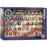 Puzzle Eurographics 1000 piezas Presidentes de Estados Unidos 6000-1432