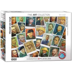 Puzzle Eurographics 1000 piezas Selfies de Van Gogh 6000-5308