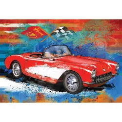 Puzzle Eurographics 550 piezas Corvette Cruising Lata 8551-5599
