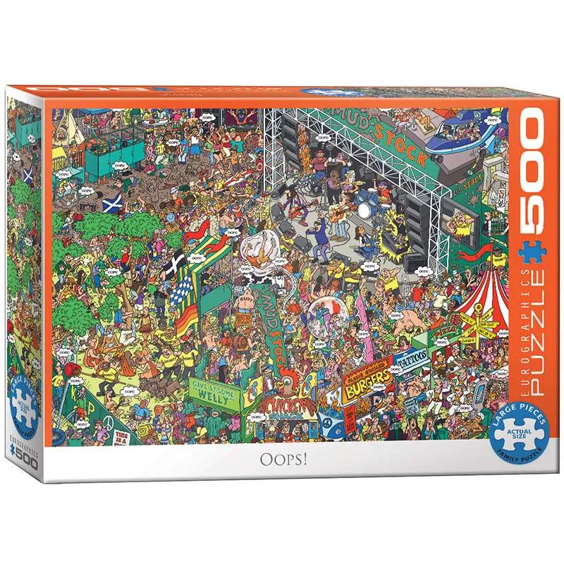 Puzzle Eurographics XXL 500 piezas Oops! 6500-5459