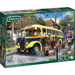 Puzzle Falcon 500 piezas Cogiendo el autobús 11260