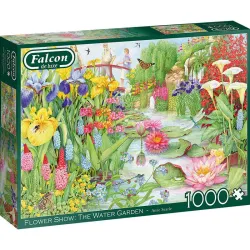 Puzzle Falcon 1000 piezas Exposición de flores: jardín acuático 11282
