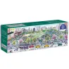 Puzzle Galison panorámico Michael Storrings Cityscape de 1000 piezas