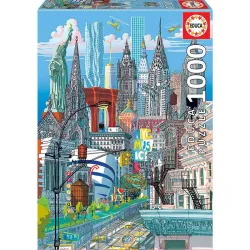 Educa puzzle 1000 Piezas Nueva York 19265