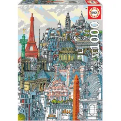 Educa puzzle 1000 Piezas Paris 19264