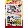Educa super puzzle madera 2x25 piezas Mickey & Friends 18876