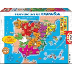 Educa puzzle 150 piezas Provincias de España 14870