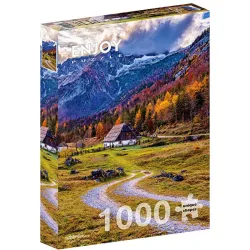 Puzzle Enjoy puzzle de 1000 piezas Cabaña en las Montañas 1074