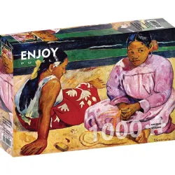 Puzzle Enjoy puzzle de 1000 piezas Mujeres tahitianas en la playa, Gauguin 1209