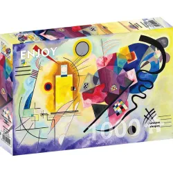 Puzzle Enjoy puzzle de 1000 piezas Amarillo, rojo y azul, Kandinsky 1212