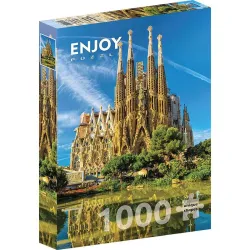 Puzzle Enjoy puzzle de 1000 piezas La Sagrada Familia, Barcelona 1299