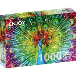 Puzzle Enjoy puzzle de 1000 piezas Pavo real colorido 1251