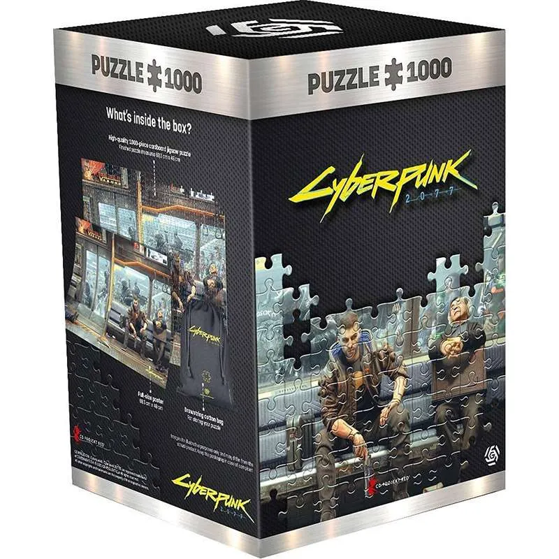 Puzzle Good Loot de 1000 piezas Cyberpunk 2077, Metro