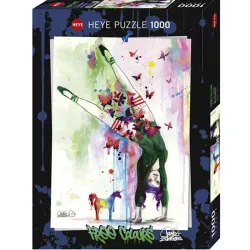 Puzzle Heye 1000 piezas Free Colours Mini unicornio 29907