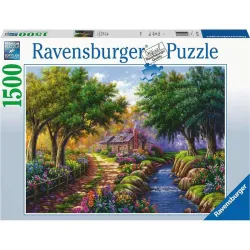 Puzzle Ravensburger Cabaña junto al río 1500 piezas 171095