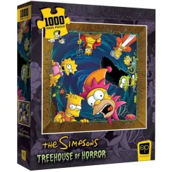 Puzzle Usaopoly Los Simpsons, Casa del árbol del terror de 1000 piezas