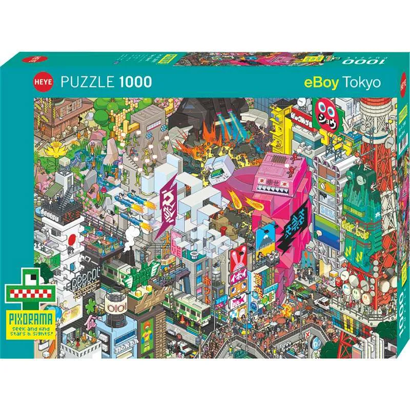 Puzzle Heye 1000 piezas Búsqueda en Tokio 29981