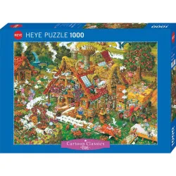 Puzzle Heye 1000 piezas Granja divertida 29989