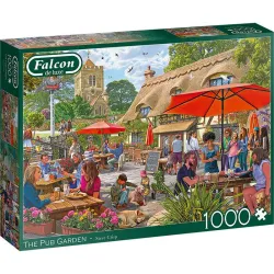 Puzzle Falcon 1000 piezas El jardín de la taberna 11368