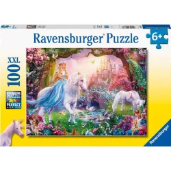 Puzzle Ravensburger Unicornio mágico 100 Piezas XXL 128877