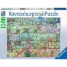 Ravensburger puzzle 1500 Gnomo en el estante 167128