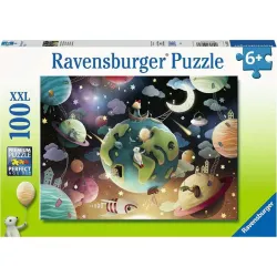 Puzzle Ravensburger Planetas Fantásticos 100 Piezas XXL 129713