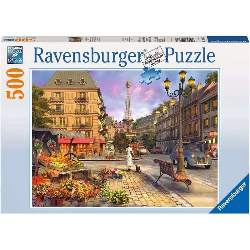 Ravensburger puzzle 500 piezas Paseo por la tarde 146833