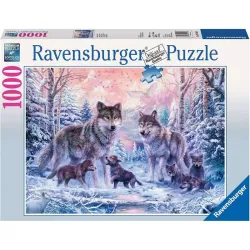 Puzzle Ravensburger Lobos en la nieve 1000 piezas 191468