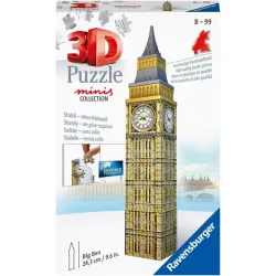 Puzzle Ravensburger Big Ben Mini 3D 60 piezas 11246