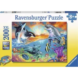 Ravensburger puzzle 200 piezas XXL Vida bajo el océano 129003