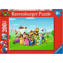 Puzzle Ravensburger Las aventuras de Super Mario Bros 200 Piezas XXL 129935