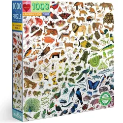 Puzzle eeBoo de 1000 piezas Mundo de arco iris