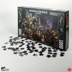 Puzzle Warhammer 40.000: Gulliman vs Black Legion de 1000 piezas