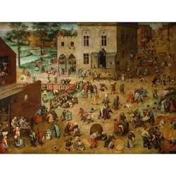 Puzzle madera SPuzzles 80 piezas Juego de niños, Brueghel