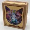 Puzzle madera SPuzzles 80 piezas Cat in a cat