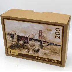 Puzzle madera SPuzzles 200 piezas San Francisco