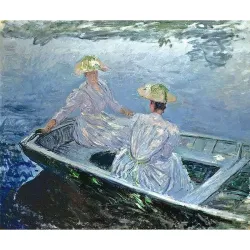 Puzzle Ricordi Mujeres en la barca, Monet de 1000 piezas 2801N16112