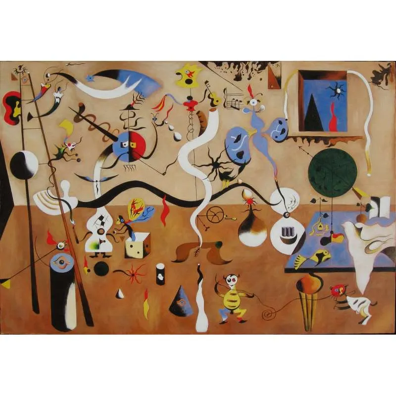 Puzzle Ricordi Carnaval D'Arlequin, Miró de 1000 piezas 2801N16053G