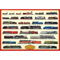 Puzzle Ricordi Locomotoras de vapor de 1000 piezas 2804N00009