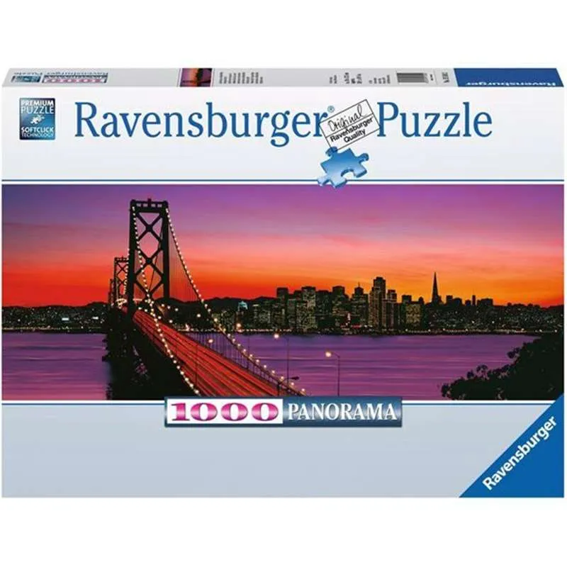Ravensburger puzzle 1000 panorama Puente de San Francisco 151042