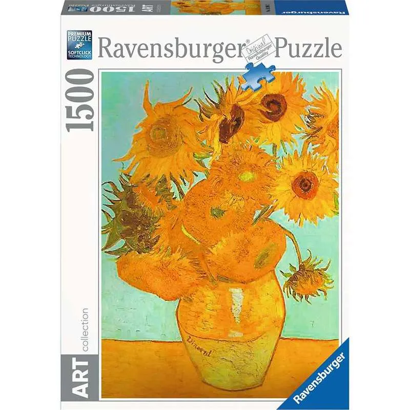 Puzzle Ravensburger Los Girasoles de 1500 Piezas